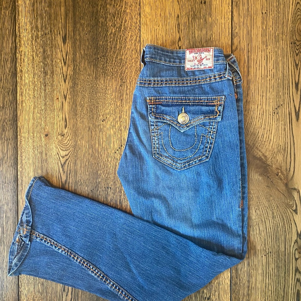 True Religion Indigo Denim Pants